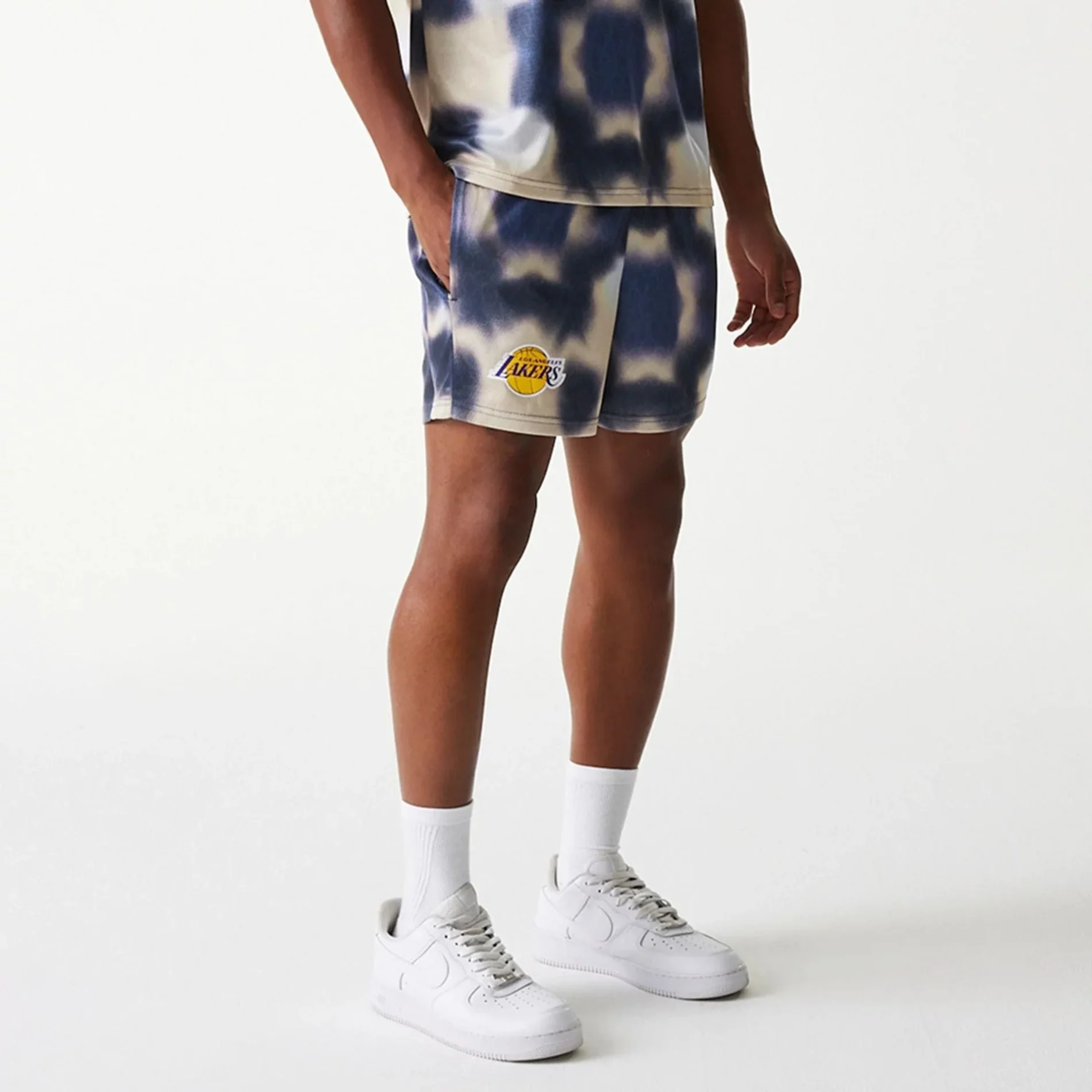 New Era Къси панталони LA Lakers NBA Shorts